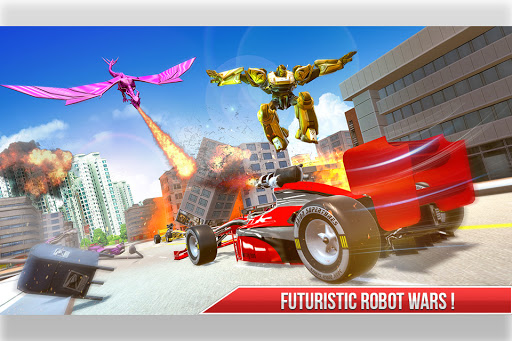 Screenshot Dragon Robot - Car Robot Game