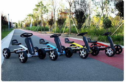 Title 6, Childrens Go-kart Four-wheel Rental Play Anti-...