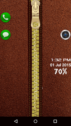 Zipper Locks: Jean Lock Screen