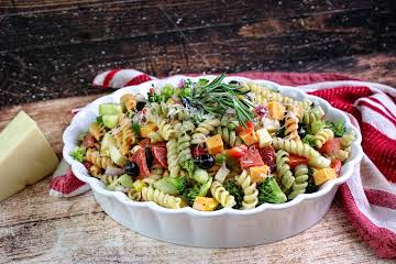 Colorful Party Pasta Salad