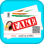 Cover Image of Download Fake Aadhar Card 1.0 APK