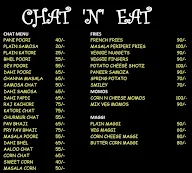 Chat N Eat menu 1