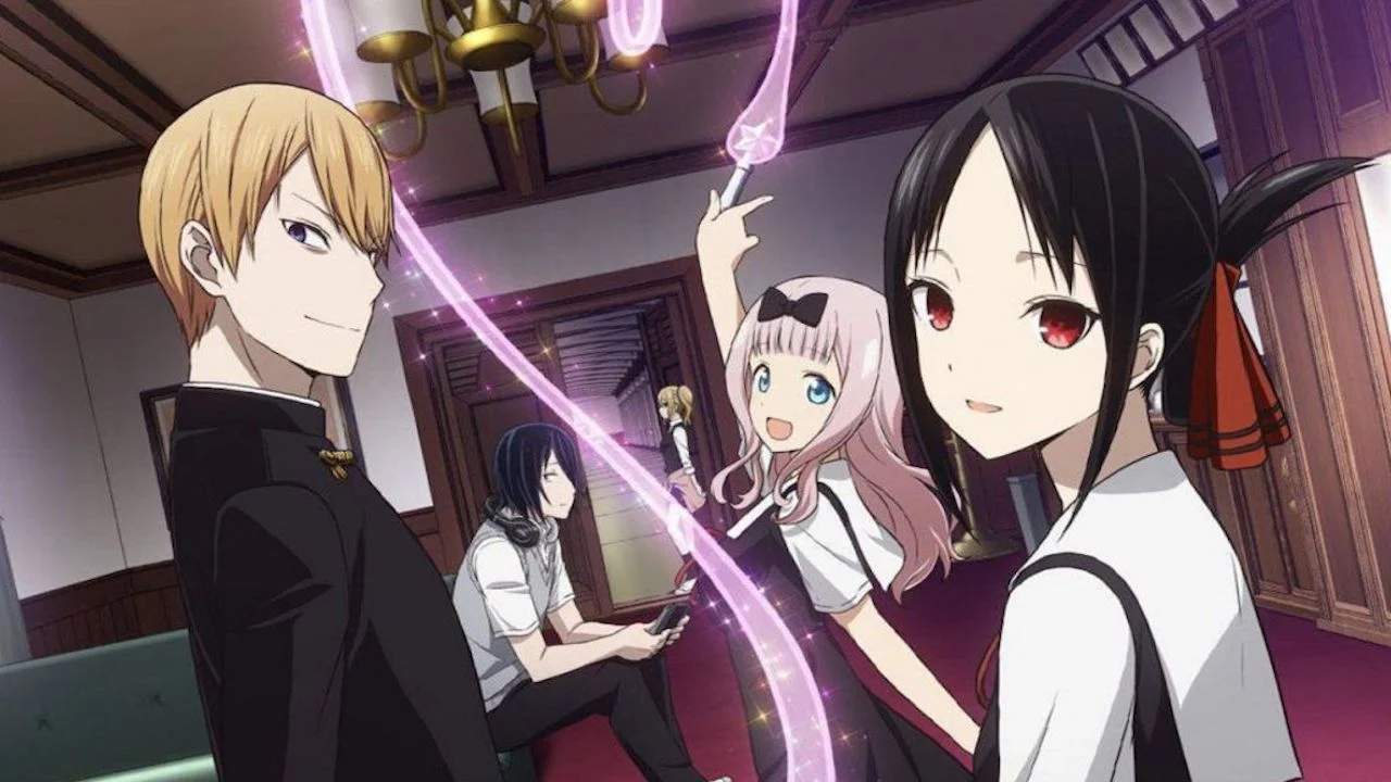 Best Rom Com Animes: Kaguya Sama Love Is War