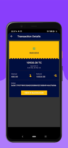 TTcoin Network - Crypto Mining screenshot #1