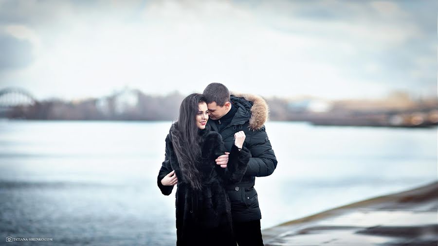 Jurufoto perkahwinan Tatyana Sirenko (tatianasirenko). Foto pada 15 Februari 2017