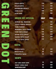 Green Dot menu 8