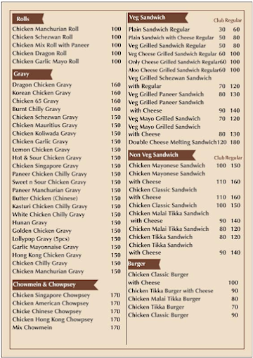 Daawat Inn menu 