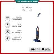 Máy Hút Bụi Lau Sàn 2 Trong 1 Ts - Lf - 20, Hộp Chứa Nước Dung Tích Lớn, Công Suất Mạnh Mẽ | Robot Hút Bụi Lau Sàn Es350