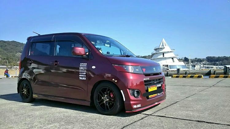 ワゴンRスティングレーの港撮影・人とのふれあいは素晴らしい✨に関するカスタム事例の投稿画像2枚目