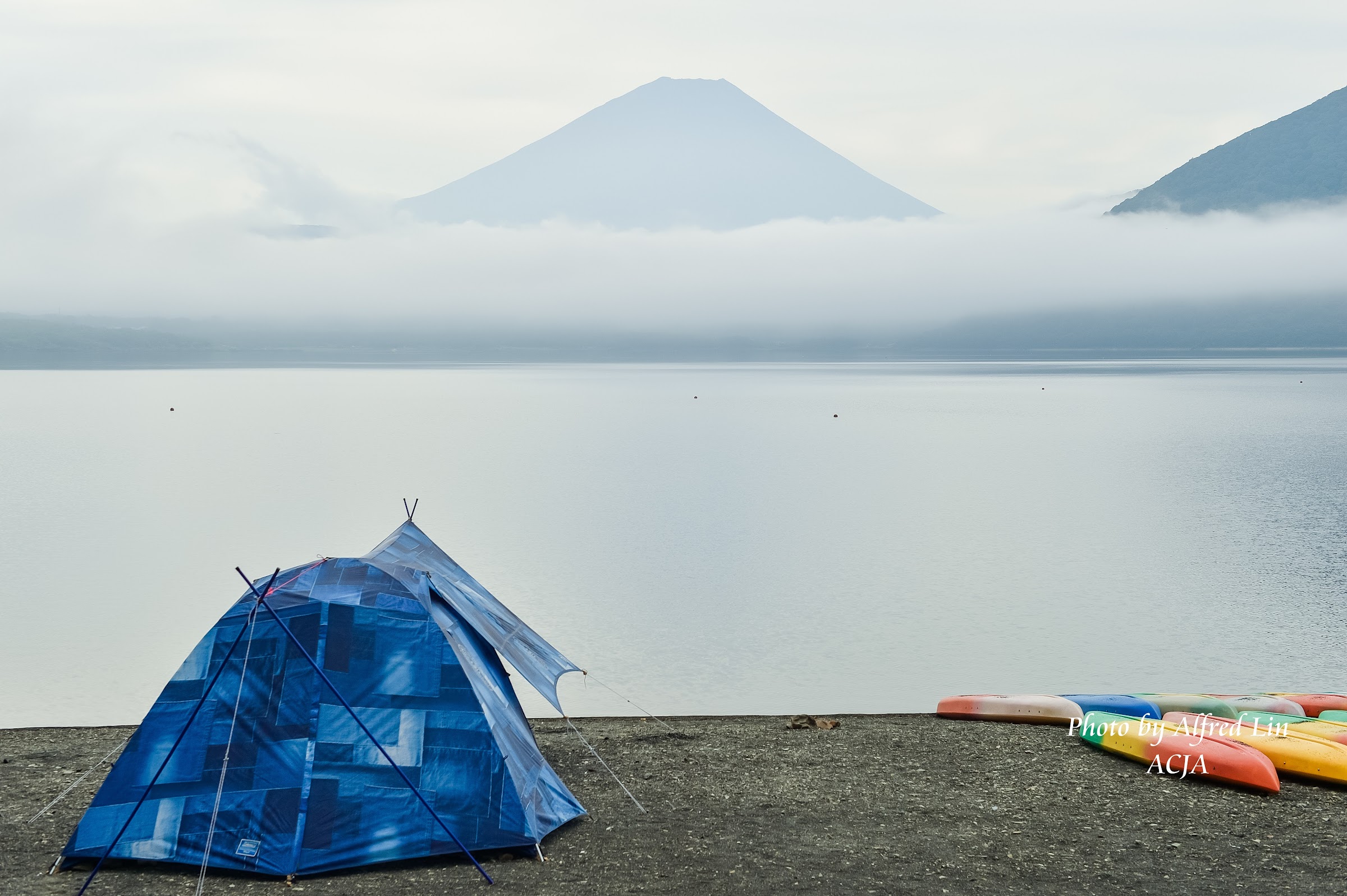 【富士山露營】本栖湖 ~ 浩庵露營場｜跟著日本動漫【搖曳露營