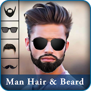 Man Hair & Beard Style Editor  Icon