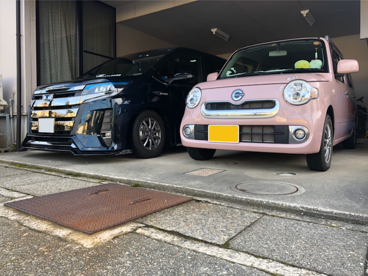 ミラココアのノア・むしゅこ可愛いに関するカスタム事例の投稿画像1枚目