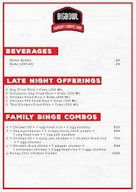 Big Bowl (Big Bowl Company) menu 5