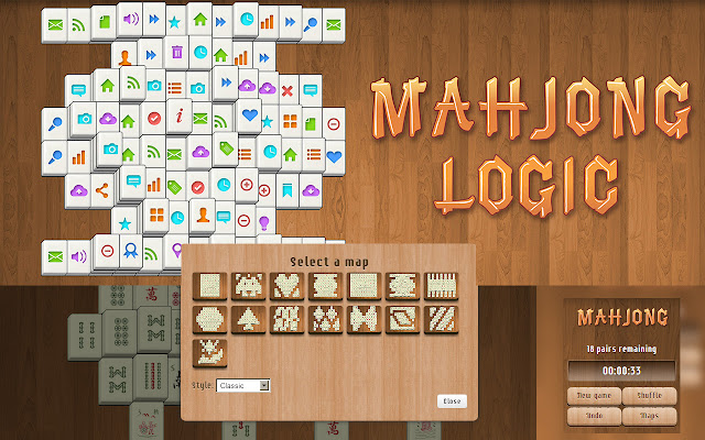 Mahjong Solitaire chrome extension