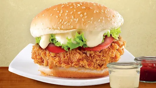 Crispy Fried Chicken Burger