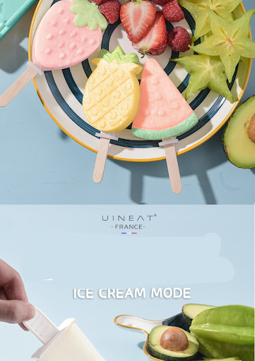 Title 4, Ice cream mold for homemade sorbet and popsicle...