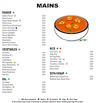 The Moonlight Restaurant menu 1