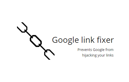 Google link fixer Preview image 0