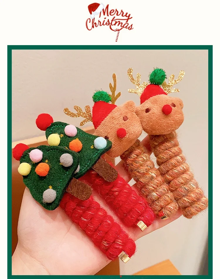 Title 6, Coiffe de Noël pour Enfants avec Fil de Télépho...