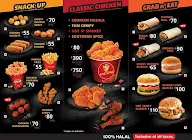 Five Star Chicken menu 1