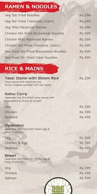 The Bandra Sushiholic menu 5