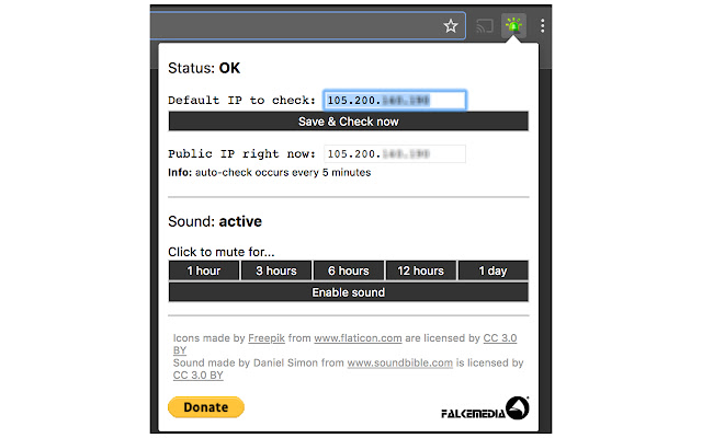 Public IP Change Notification