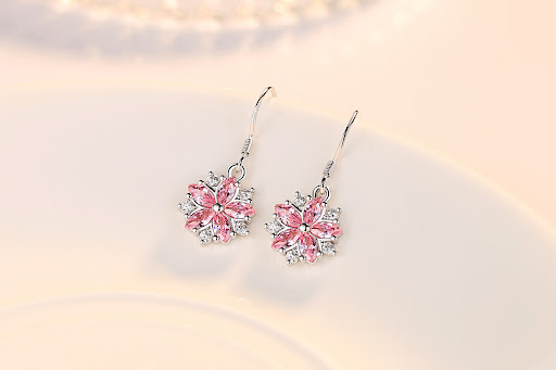 Title 5, Popular Peony Flower Design Earrings. Enhance y...
