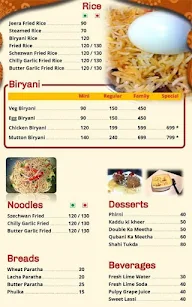 Shahi menu 1