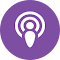 Logo položky Podcast App