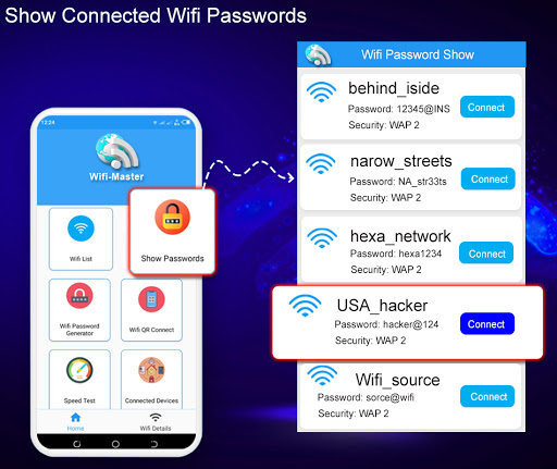 Screenshot WiFi Password Show-WiFi Master