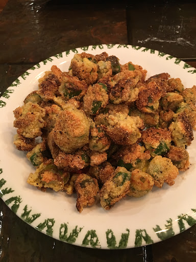 Delicious and easy Fried Okra!