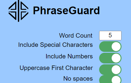 PhraseGuard: Passphrase Generator small promo image