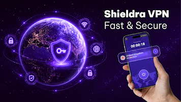 Shieldra VPN - Fast & Secure Screenshot 4 of 9