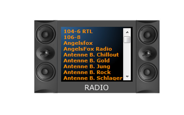 Radio chrome extension