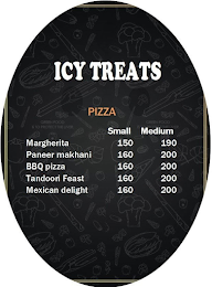 Icy Treats menu 2