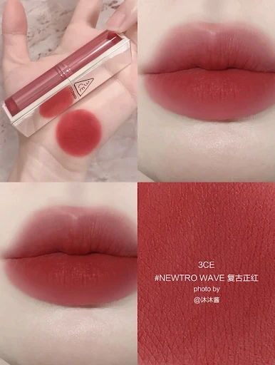 Son thỏi 3CE Mịn lì, mờ ảo, nhẹ tênh 3CE Blur Matte Lipstick Newtro Wave - 4g