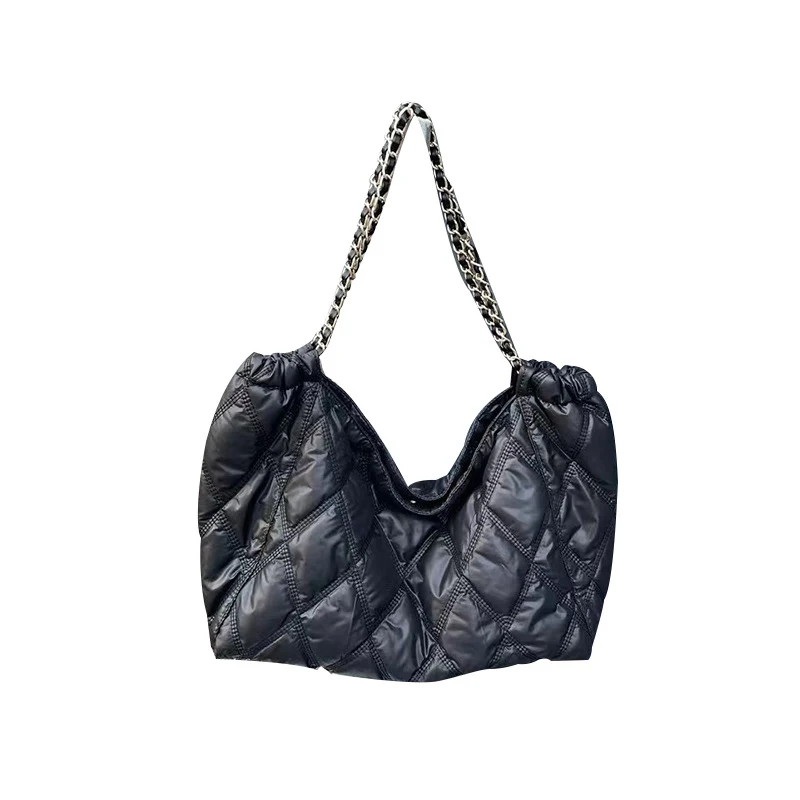 Trendy Fashion Linggetote Kettingtas Elegante en Ruime Tote Bag Perfect voor Dagelijks Gebruik en om Alles Stijlvol mee te Nemen.