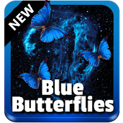 Blue Butterflies Keyboard 1.284 Icon