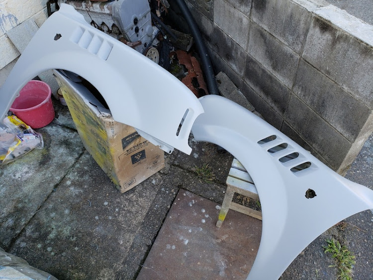 マーチのFRP補修に関するカスタム事例の投稿画像4枚目