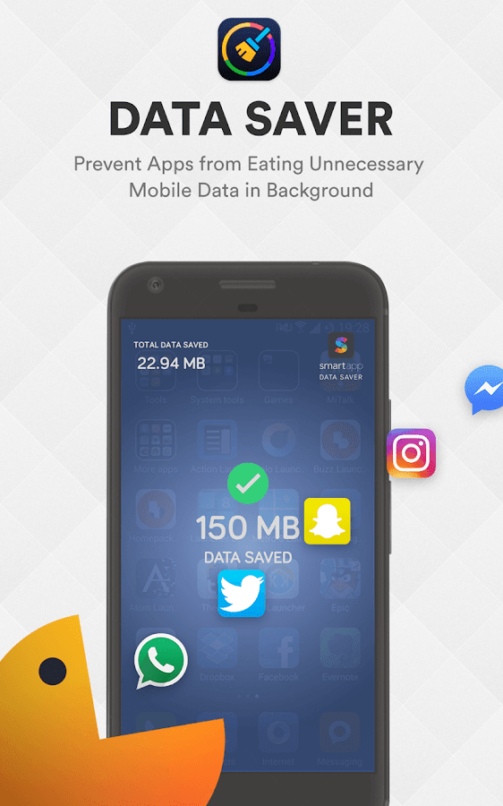   Smart Data Usage Monitor & Speed Test - smartapp- ảnh chụp màn hình 