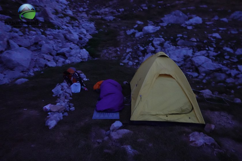 Material básico para VIVAC en Montaña