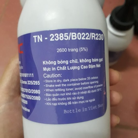 Mực Đổ Máy In Brother Tn2385 - 2130/2140/2240/2250/2260/7340/7360/7680/ 2321/2361/2366/ 2840