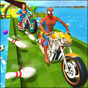 Download New Superhero Bike Racer Simulator For PC Windows and Mac