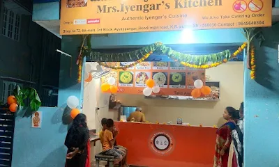 Mrs Iyengar's Kitchen - Traditional Home Food