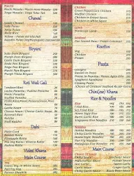 Toss & Grill menu 1