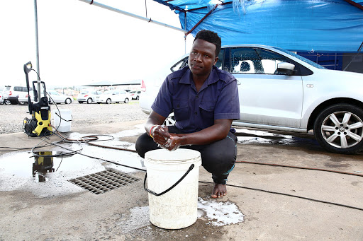 Now the frustrated 21-year-old has resorted to washing cars at a car wash in Verulam where he earns R70 a day while awaiting his fate.