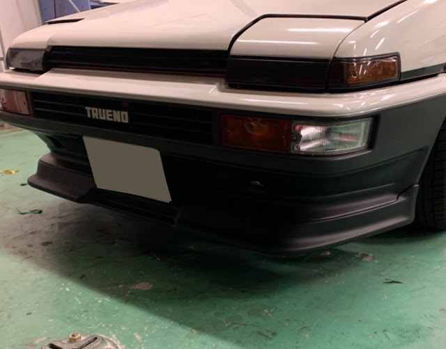 スプリンタートレノのトヨタ・AE86・スプリンタートレノ・フロント