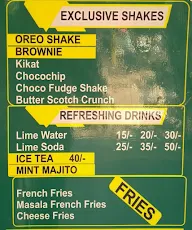 Mahajan Juice Bar menu 2