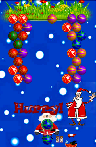 christmas bubble game shooter