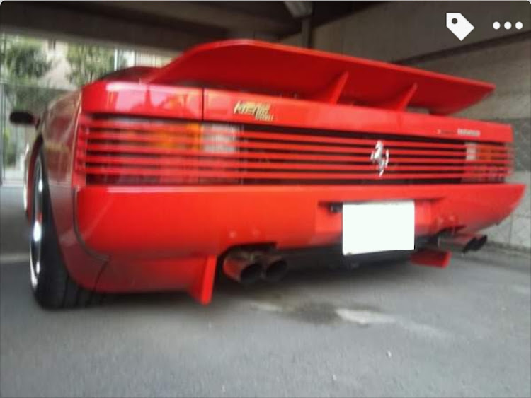 テスタロッサの懐かしい元愛車に関するカスタム事例の投稿画像1枚目